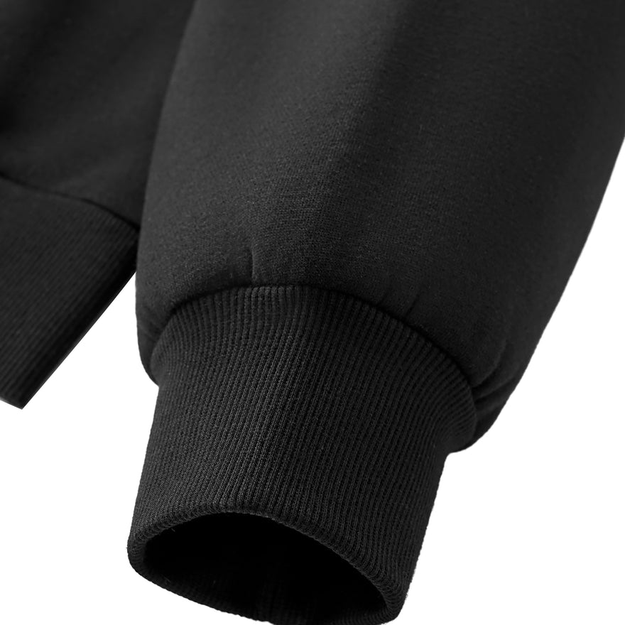 Fearless Apparel Line Fleeced Full-Zip Boxy Hoodie – Unisex Streetwear Comfort